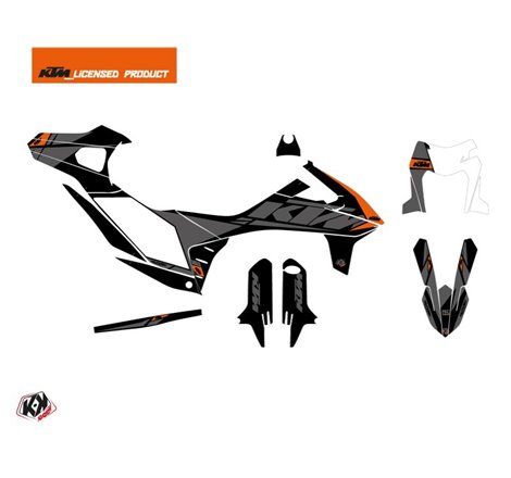 Kit Déco Moto Cross Reflex KTM 690 SMC R Noir