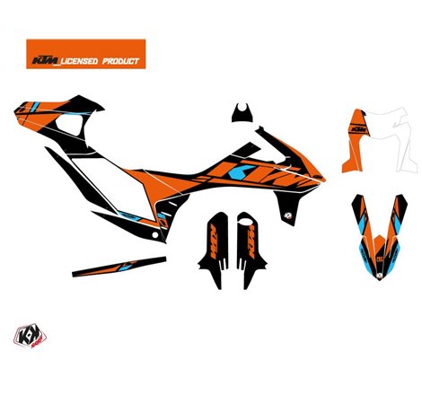 Kit Déco Moto Cross Reflex KTM 690 SMC R Orange