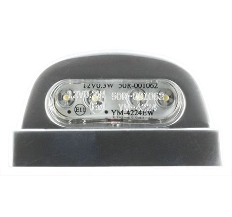 Eclairage de Plaque LED Acier Entraxe 45mm / 4 LEDS