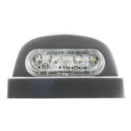 Eclairage de Plaque LED Acier Entraxe 45mm / 4 LEDS