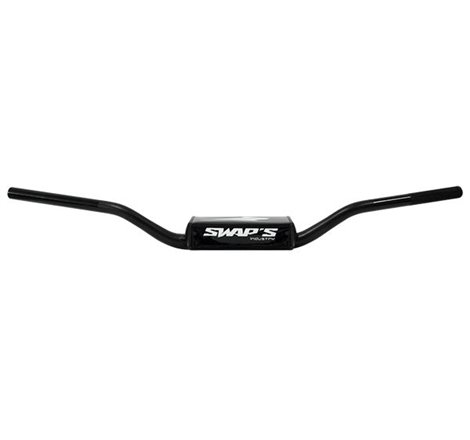 Guidon CROSS Fatbar Alu - CR MEDIUM Ø28.6 mm - Noir Mat