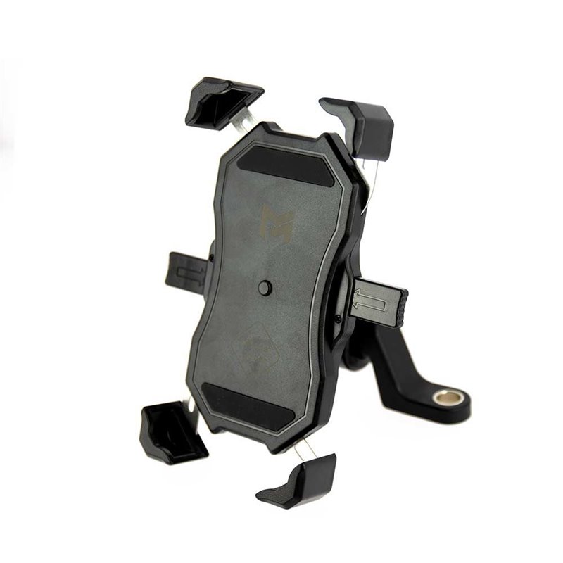 Support Guidon + rétroviseur - Pour Smartphone