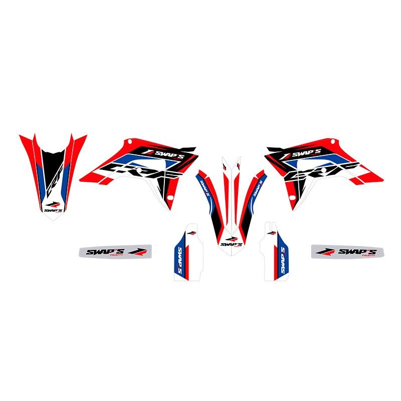 Kit Déco Diamond Light - HONDA CR-F 450 - Rouge