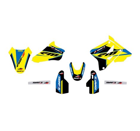 Kit Déco Diamond Light - SUZUKI RM – Jaune