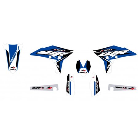 Kit déco Diamond Light - YAMAHA WR-F 450 - Bleu