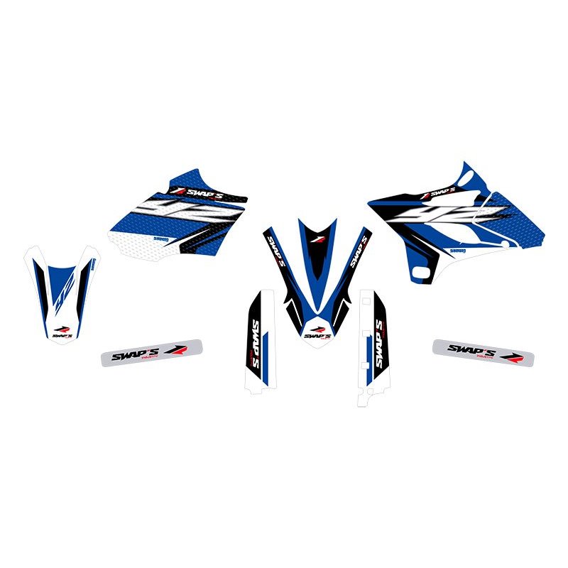 Kit Déco Diamond Light - YAMAHA YZ - Bleu