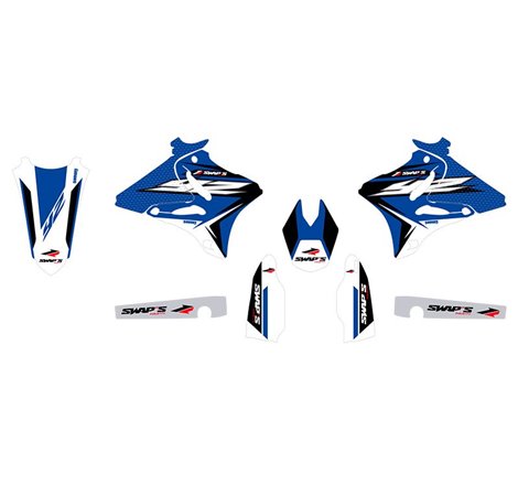 Kit Déco Diamond Light - YAMAHA YZ - Bleu