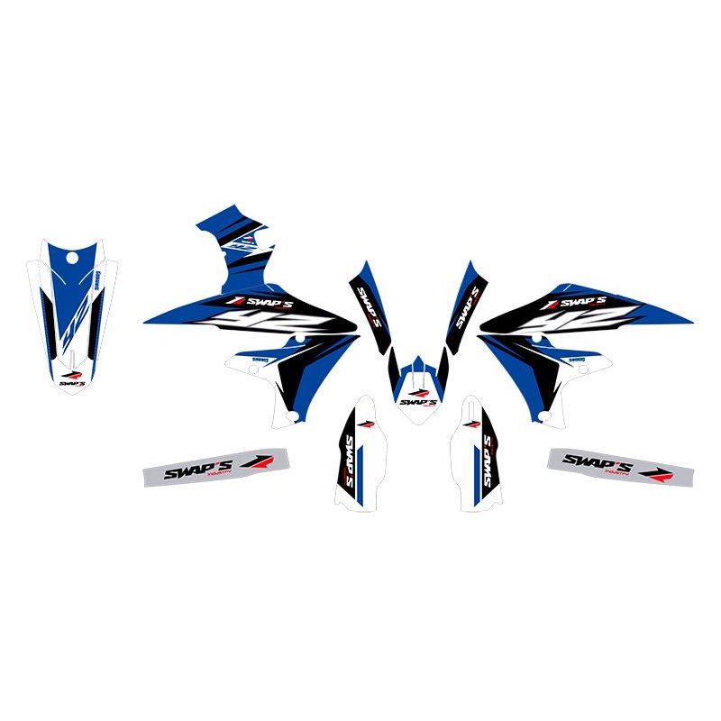 Kit Déco Diamond Light - YAMAHA YZ450 - Bleu