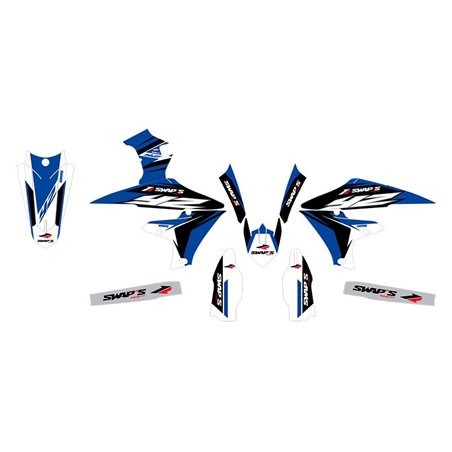 Kit Déco Diamond Light - YAMAHA YZ450 - Bleu