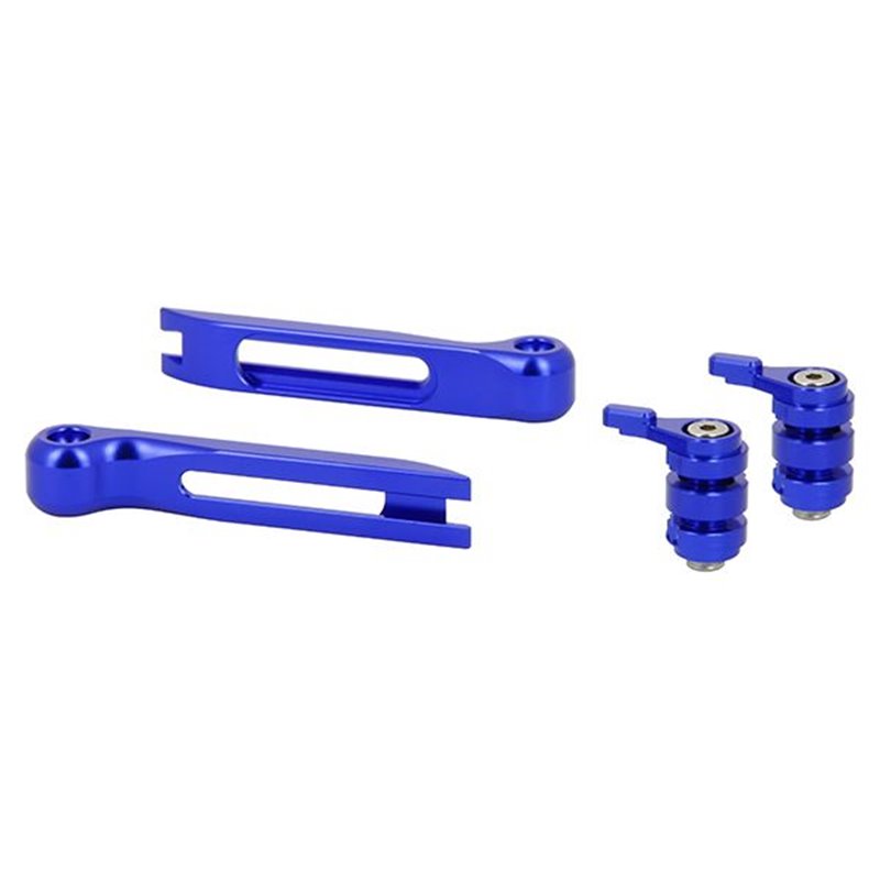 Kit Embouts + Molettes Bleus pour Leviers réglables