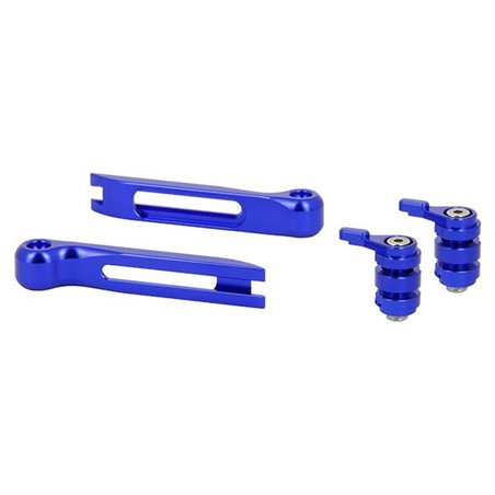 Kit Embouts + Molettes Bleus pour Leviers réglables