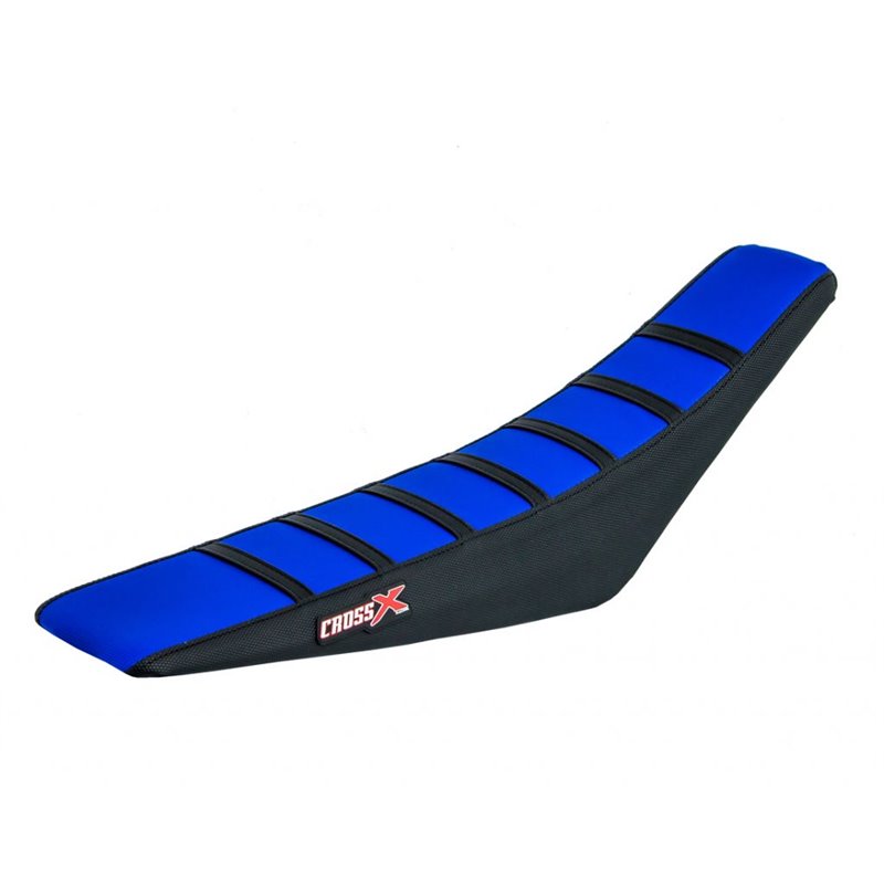 HOUSSE DE SELLE SHERCO SE-R SEF-R - TOP BLUE- SIDE BLACK-STRIPES BLACK 