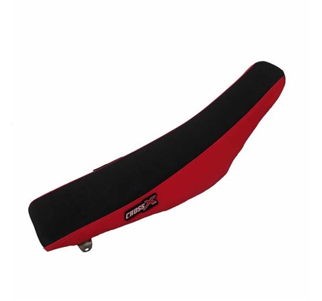 HOUSSE DE SELLE HONDA CR 125 00-07 CR 250 00-07 TOP BLACK- SIDE RED (M114-2BR)