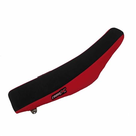 HOUSSE DE SELLE HONDA CR 125 00-07 CR 250 00-07 TOP BLACK- SIDE RED (M114-2BR)