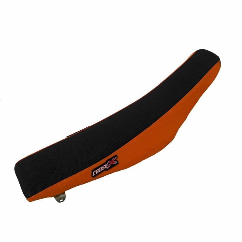 HOUSSE DE SELLE KTM SX - SXF - EXC - TOP BLACK- SIDE ORANGE