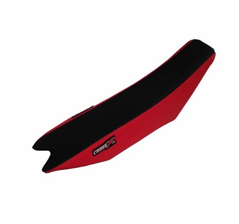 HOUSSE DE SELLE BETA RR-RS - TOP BLACK- SIDE RED 