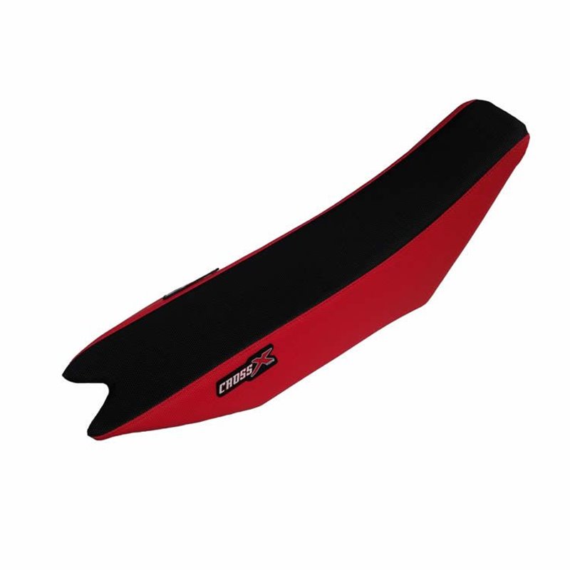 HOUSSE DE SELLE BETA RR-RS - TOP BLACK- SIDE RED 