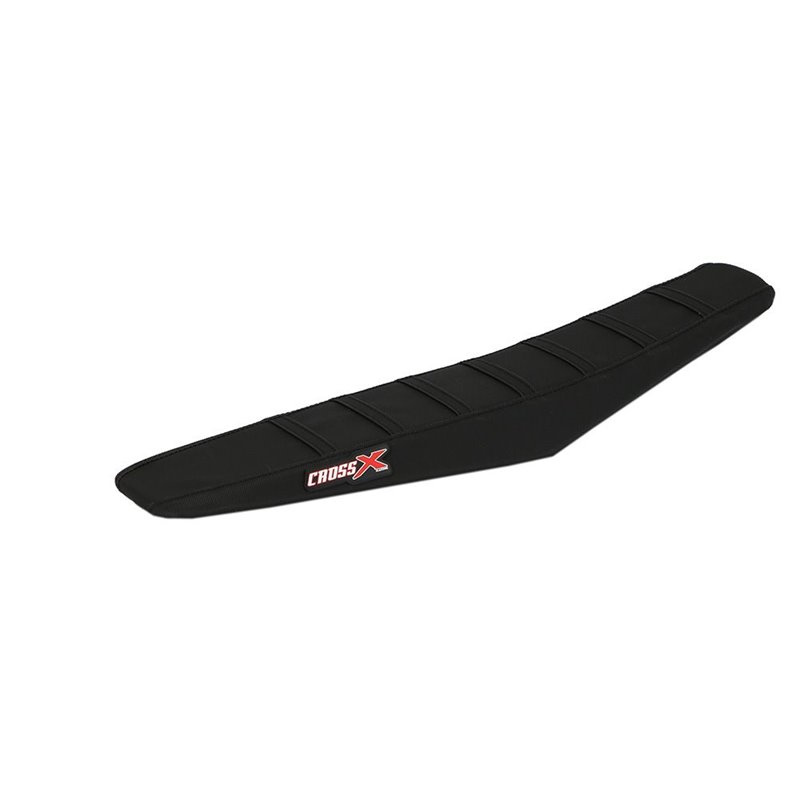 HOUSSE DE SELLE BETA RR-RS - TOP BLACK- SIDE BLACK-STRIPES BLACK 