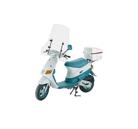 Parebrise pour Piaggio Zip haut sans bord