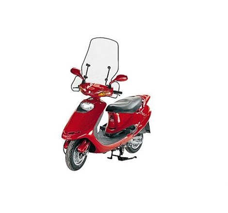 Parebrise pour Kymco Heroism haut sans bord