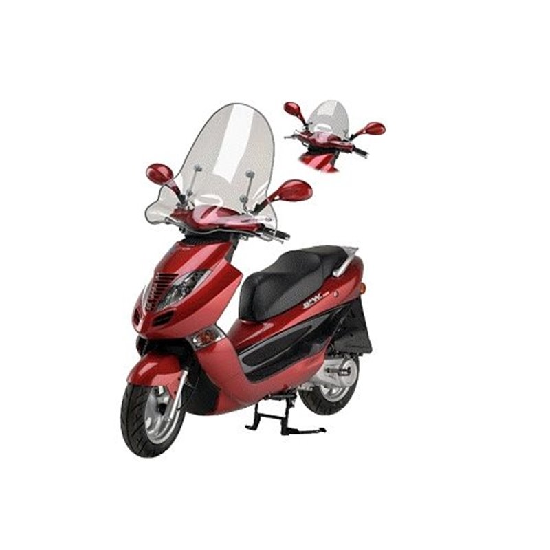 Parebrise pour Kymco B&W haut sans bord