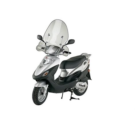 Parebrise pour Kymco Vivio haut sans bord