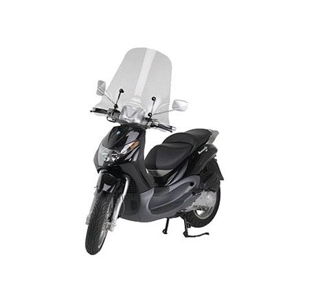 Parebrise pour Piaggio Beverly haut sans Bord