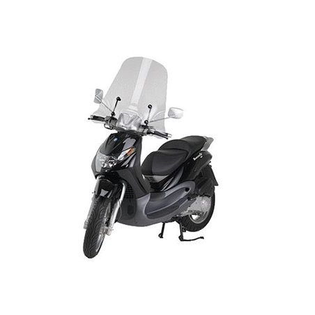 Parebrise pour Piaggio Beverly haut sans Bord