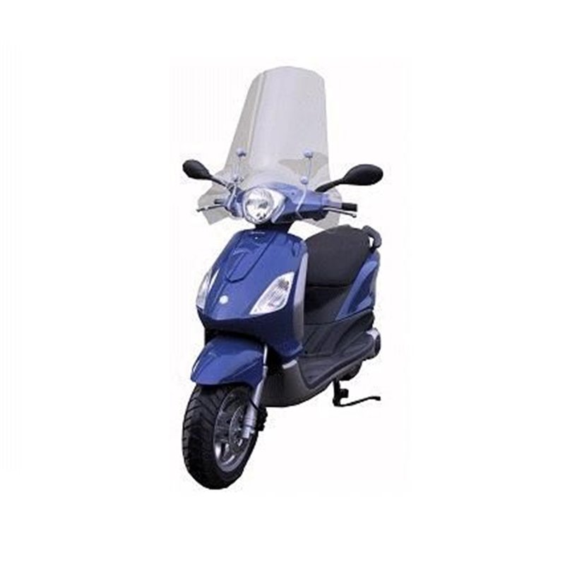 Parebrise pour Piaggio Fly haut sans Bord