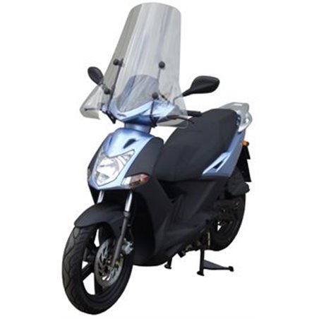 Parebrise pour Kymco Agility haut sans bord