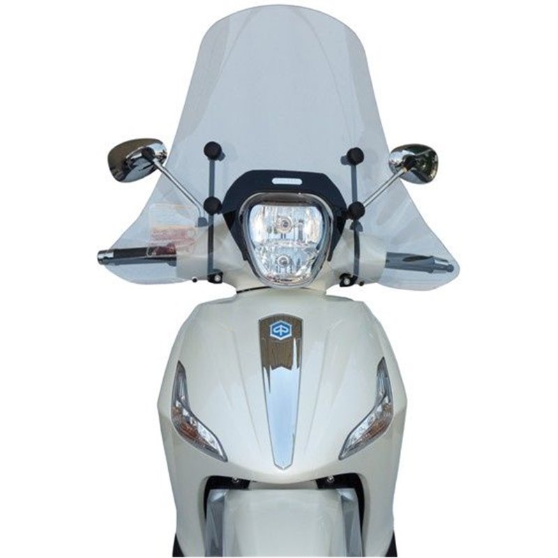 Parebrise pour Piaggio Beverly haut sans bord