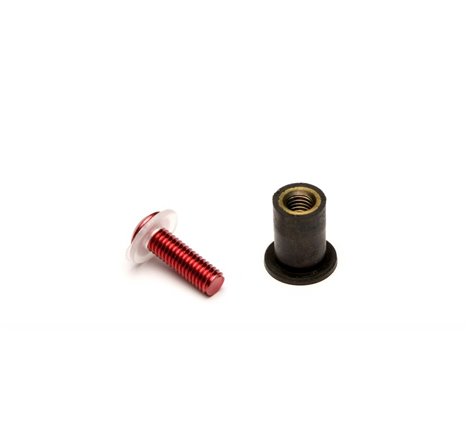 Kit Visserie de parebrise Rouge - Ø4mm