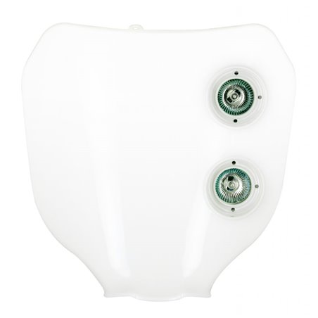 Plaque Cross 2 Optique Blanche Blanche
