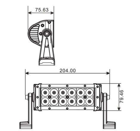 Projecteur Quad 12 LED 36W 2160Lum, Epistar Leds,CE Rohs