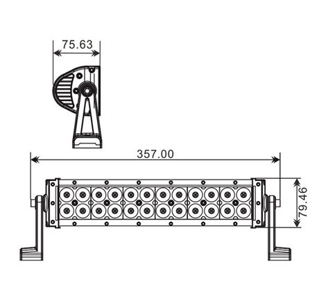 Projecteur Quad 24 LED 72W 4320 Lum, Epistar Leds,CE Rohs