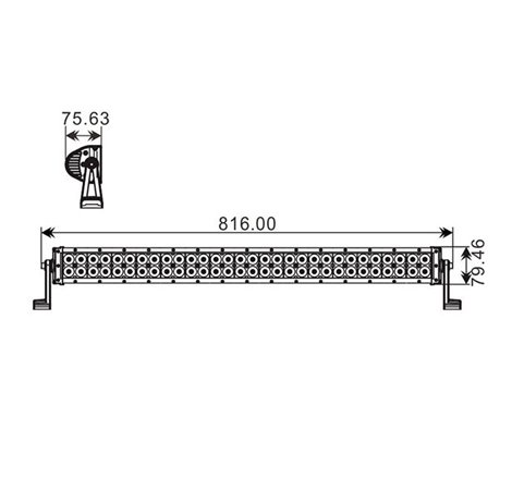 Projecteur Quad 60 LED 180W 10800 Lum,Epistar Leds,CE Rohs