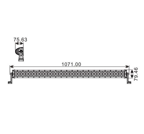 Projecteur Quad 80 LED 240W 14400 Lum,Epistar Leds,CE Rohs