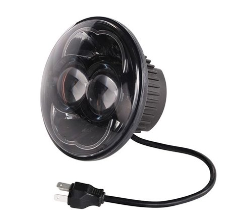 Projecteur Rond 8 LED 30/48W 2800/4450 Lum Dim: Ø 114 x 99,6mm - fond noir