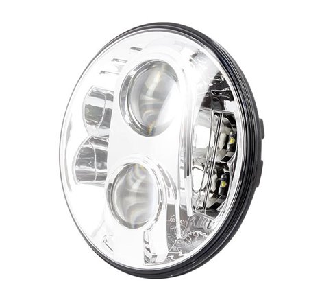 Projecteur Rond 8 LEDs cristal