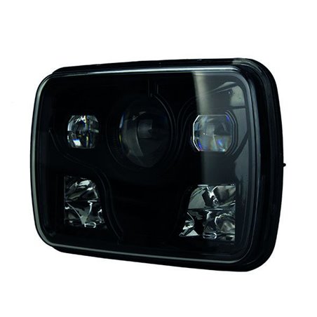 Projecteur Rectangulaire 10 LEDs Noir