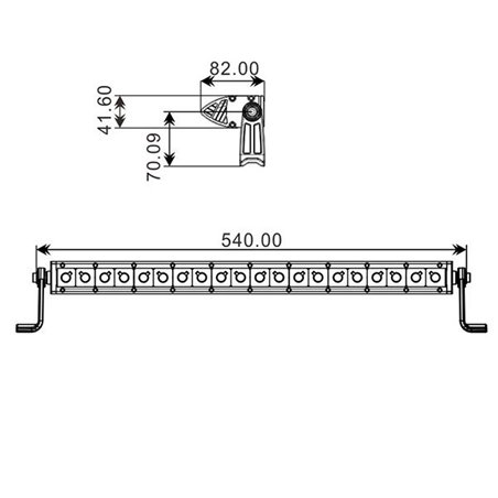 Projecteur Quad 20 LED 100W 3D 100W,7000 Lum,CE Rohs