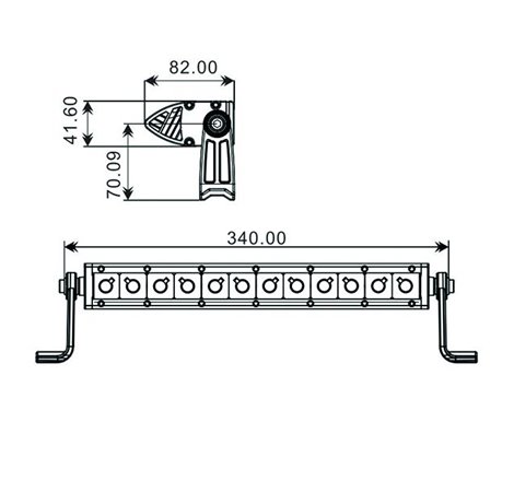 Projecteur Quad 12 LED 60W 3D 4200Lum, Cree Leds, CE Rohs
