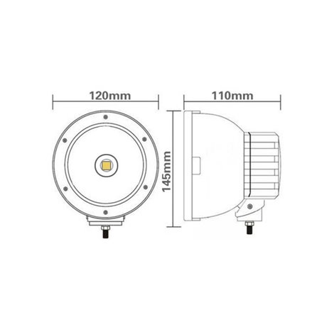 Projecteur LED 25 W 2500LM