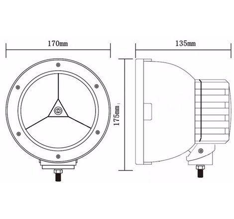 Projecteur LED 45 W 4050LM Vendu par 2