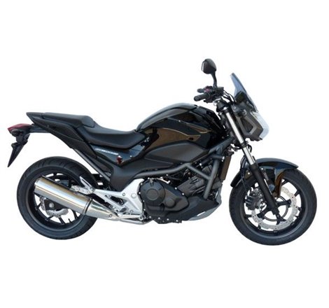 Saut de vent pour Honda NC700 S fumé foncé