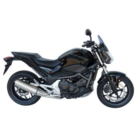 Saut de vent pour Honda NC700 S fumé foncé