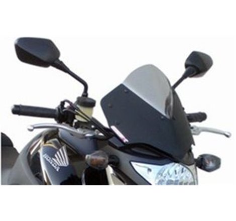 Saut de vent touring pour Honda CB1000R noir et transparent