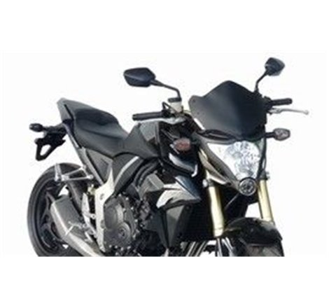 Saut de vent touring pour Honda CB1000R noir et fumé foncé