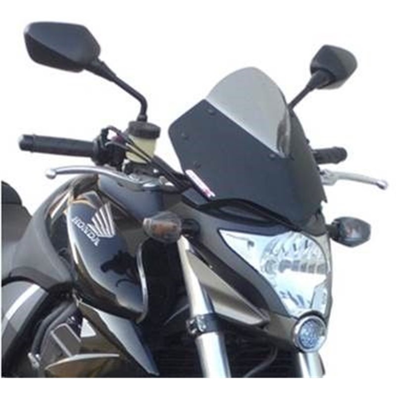 Saut de vent touring pour Honda CB1000R Bi satiné bulle transparente