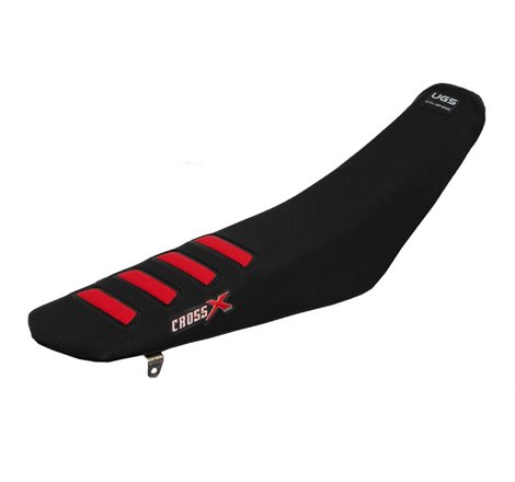 HOUSSE DE SELLE  HONDA CRF 250-450 UGS COLOR WAVE BLACK-RED 